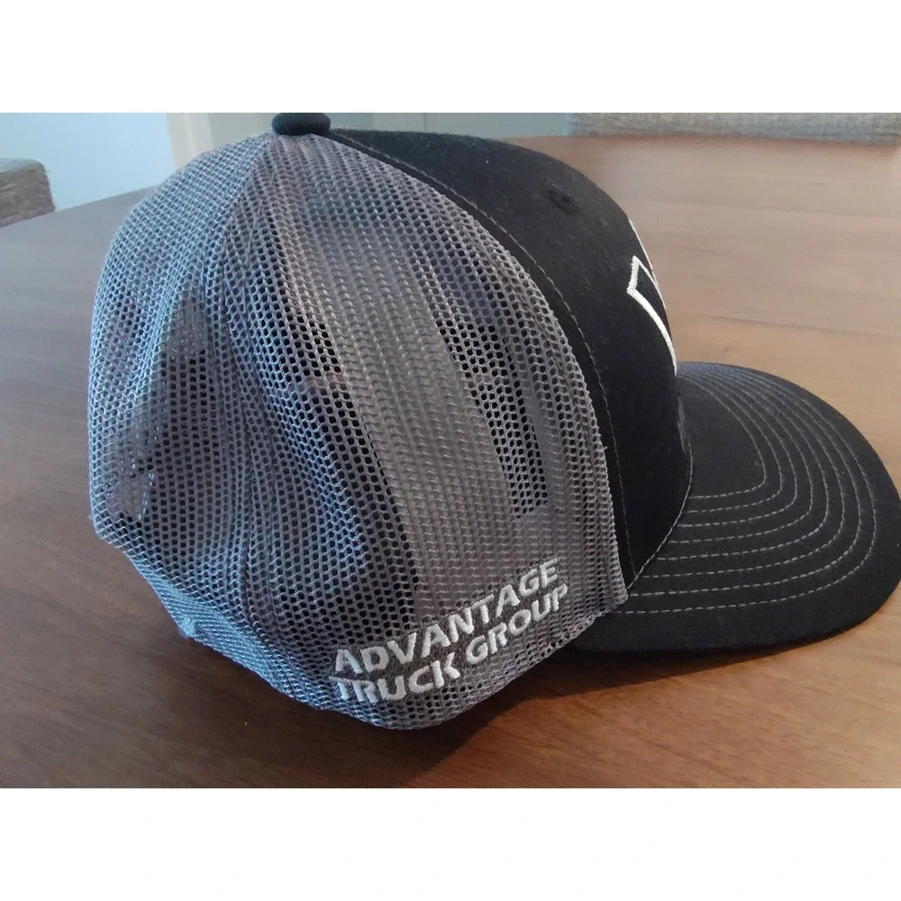 Western Star Trucks Mesh Back Trucker Hat Snapback Black Grey We Know Trucks Cap